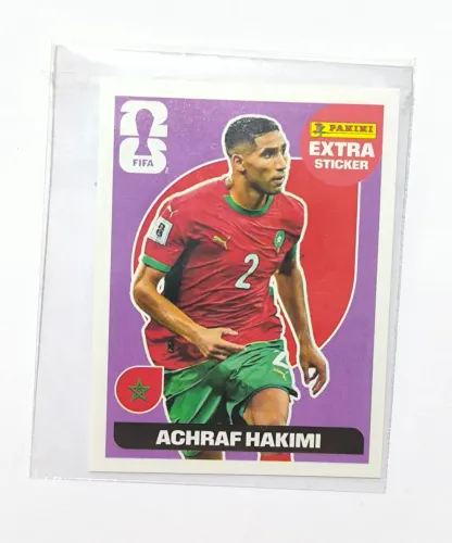 Figurinha Extra Sticker Achraf Hakimi