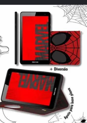 Tablet infantil Homem Aranha