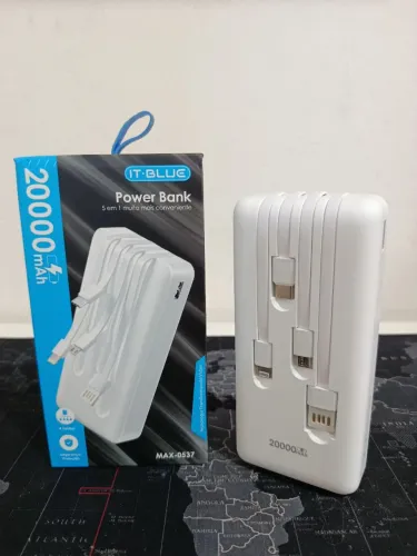 Carregador portátil Power Bank 20.000mAh / PROMOÇÃO IMPERDÍVEL