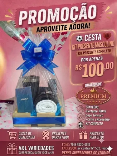 Cesta de dia dos pais