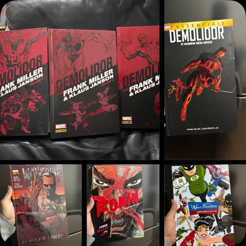Hqs marvel e dc, demolidor