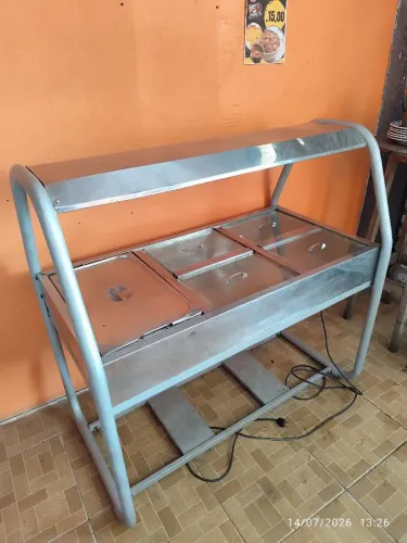 Richoud buffet térmico 5 Cubas