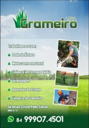 Poda limpeza de terreno baldio motosserra em geral