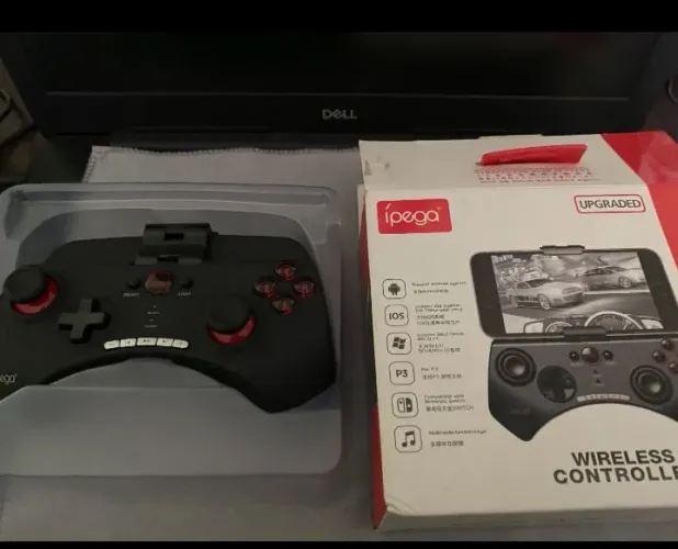 Controle para celular joystick bluetooth Ipega