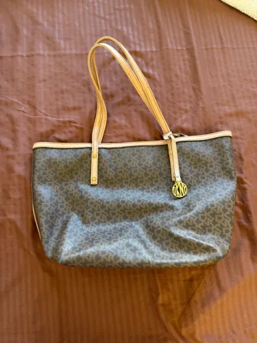 Bolsa DKNY tote marrom