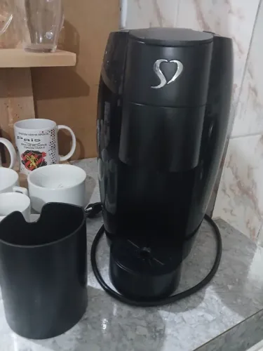 Cafeteira 3 corações.
