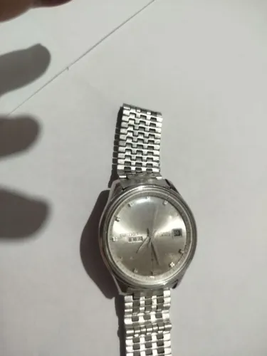 Relógio Seiko 6119 duas Janelas 