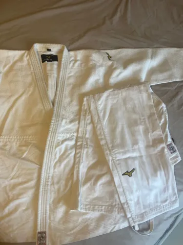 Kimono Mizuno Branco (Novo) - Tamanho 3,5