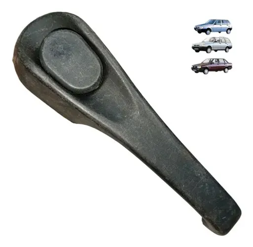 Macaneta Externa Porta Fiat Uno Elba Premio 1990 1999 2013 Preto Traseira