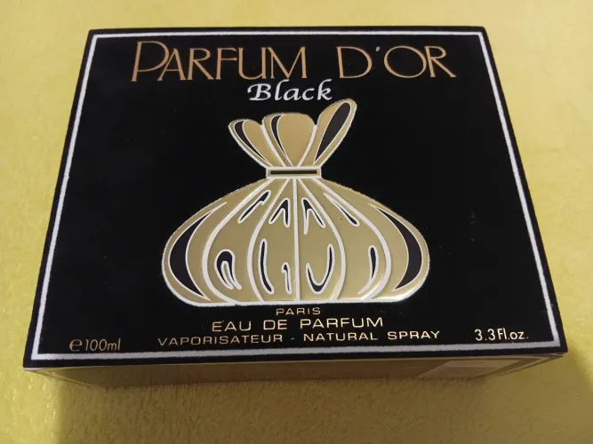 Perfume Parfum D'or Black - Kristel Saint Martin