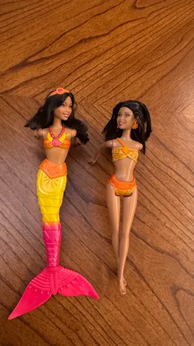 Boneca Barbie Em Vida De Sereia 2 - Renata Embaixadora Da África (Mattel 2012)