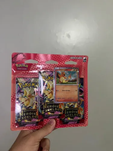 Blister Triplo Megaevolução 2.5 - Heróis Excelsos - Charmander