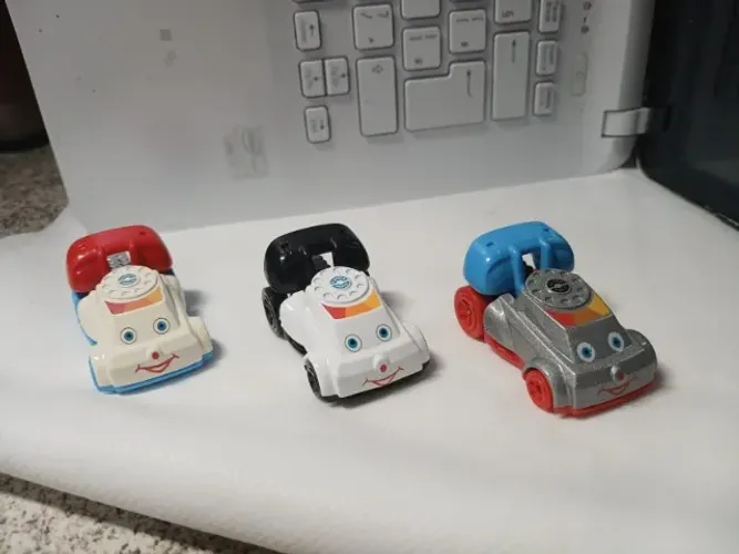 HOT WHEELS - TELEFONINHO DO TOY STORY (AUTOFONE)- LOTE COM 3.