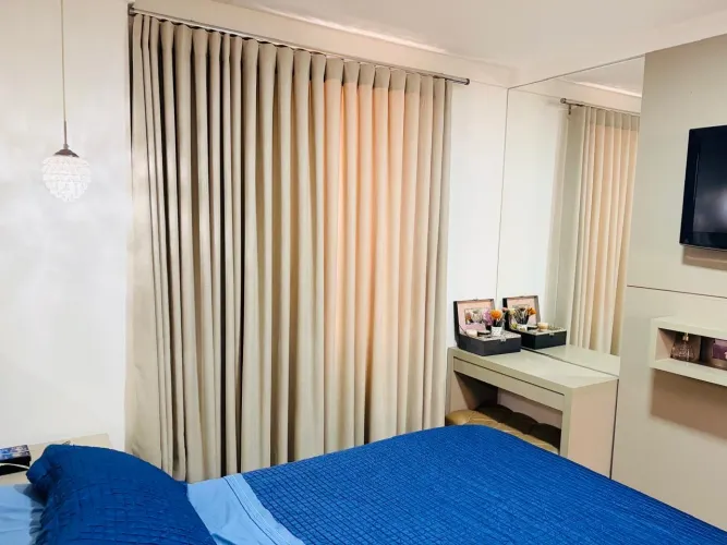 Apartamento 3 suítes plenas Like bueno toda em armários e luminárias