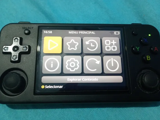 Anbernic RG 35xx H com cabo hdmi