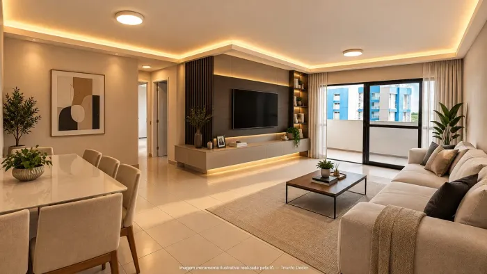 Apartamento no Condomínio Golden Garden II Centro, Fortaleza
