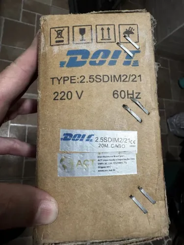 Motobomba Submerça Poço 2,5" 0,75CV 220V Nova Lacrada