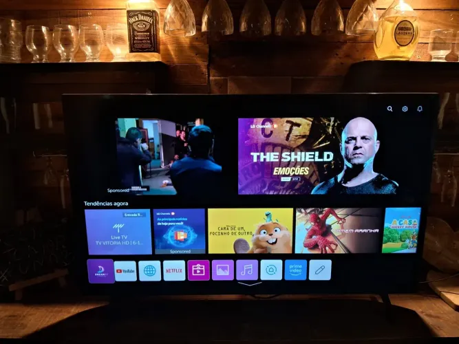 Vendo smart tv LG de 50 polegadas com Android Alexa comando de voz e bluetooth imagem 4k