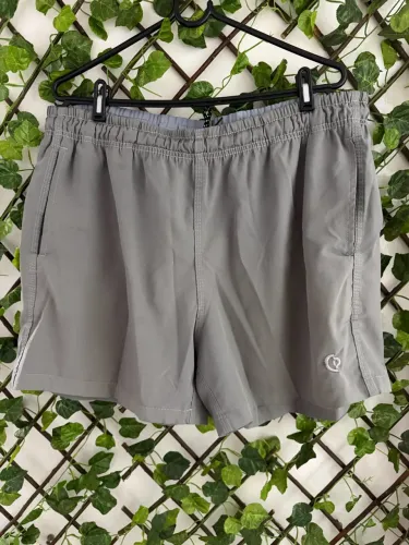 Short Esportivo Cinza Over Black Tam. G