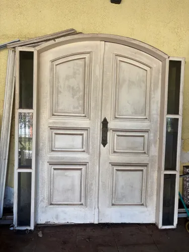 Porta madeira maciça