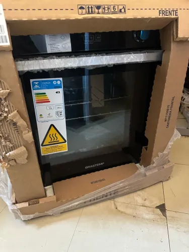 Forno de embutir Brastemp 