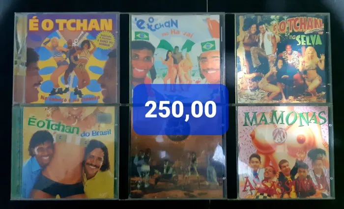 CDs É O TCHÂN + MAMONAS ASSASSINAS.