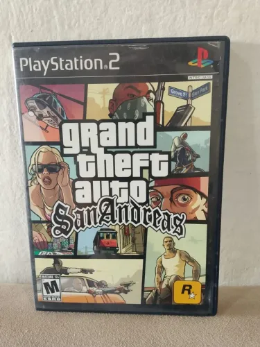 GTA San Andreas - PS2 - ORIGINAL!!!!