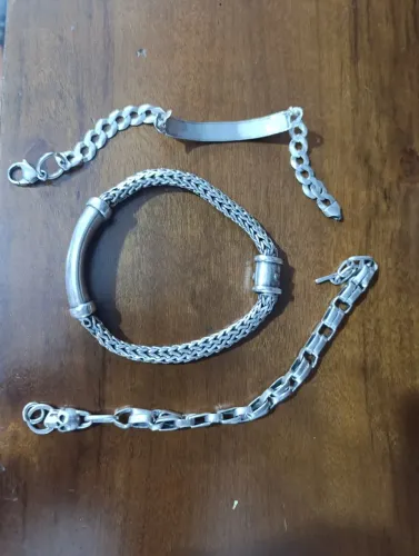 Pulseiras de prata