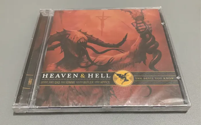 CD The Devil You Know Heaven and Hell 2009 Lacrado Original Roadrunner Records