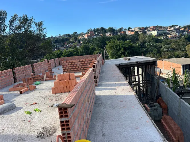 Casa em fase de construção