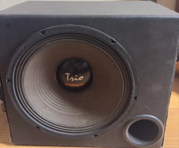 CAIXA TRIO + ALTO-FALANTE TRIO MAGNUM 250 RMS 