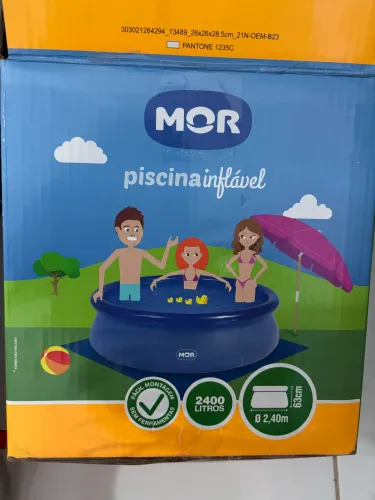 Piscina Inflável Mor 2400l