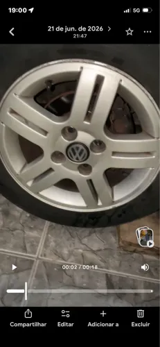 Troco rodas 14 long bech pneus bons 80 % por rodas 17 com pneus