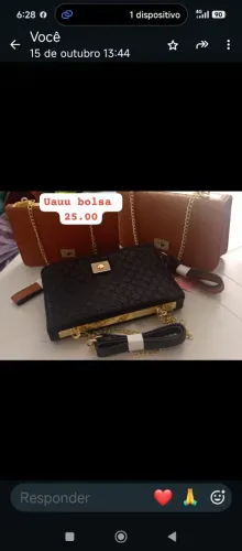Bolsas cvpartes Dourada gromo