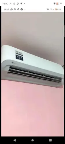 Se condicionado novo motivo mudança valor 1800 12 mil BTUs