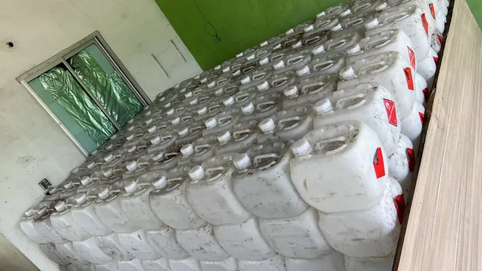 Baldes de plásticos de 12 litros 