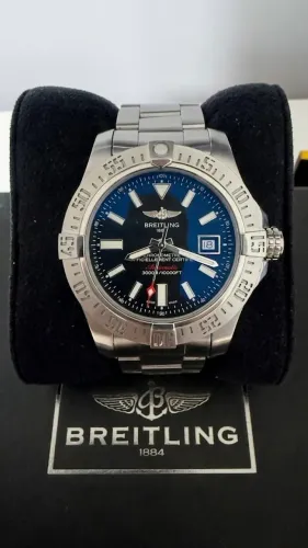 Relogio Breitling Avenger Seawolf automático original Full Set estudo trocas