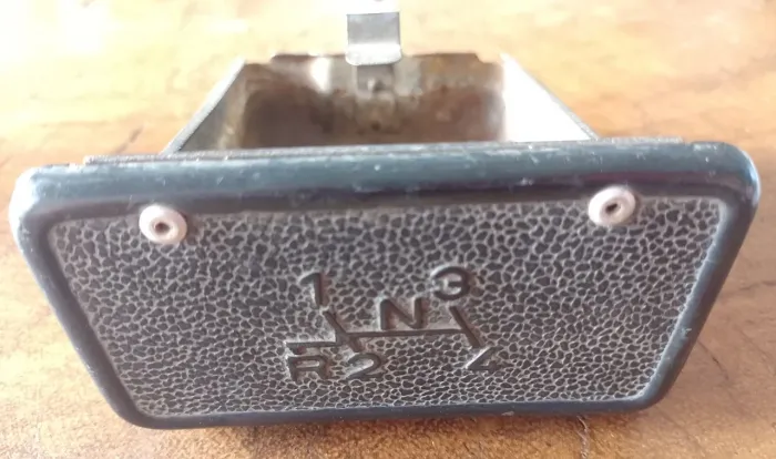 CINZEIRO ORIGINAL PERUA KOMBI RELÍQUIA/ANTIGUIDADE 
