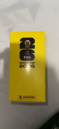Caixa fechada figurinhas copa 2026 100 envelopes