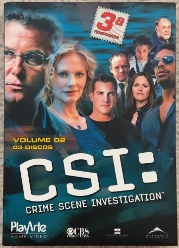 DVD CSI 3ª temporada volume 2 (3 discos)