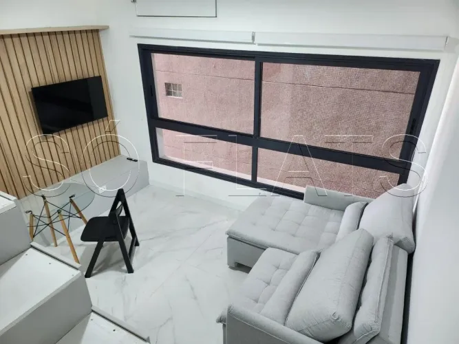 Studio mobiliado 33m² à venda em Perdizes próximo à PUC e Allianz
