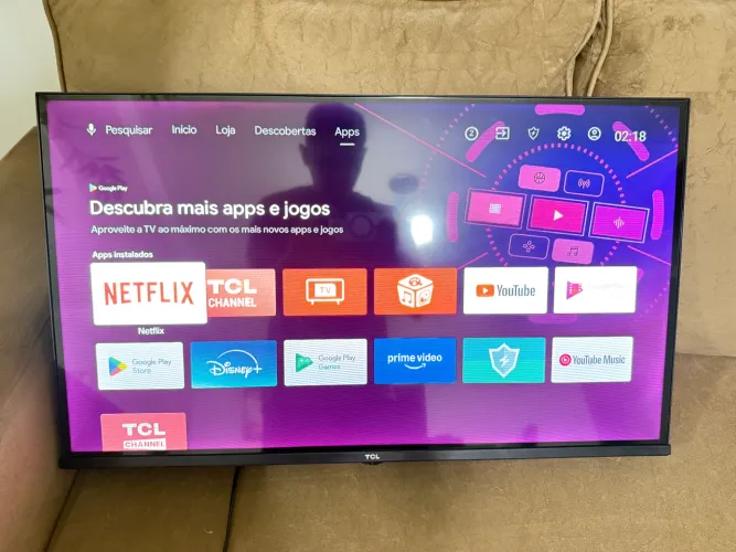 Smart TV SEMP TCL 32? Wi-Fi Netflix YouTube