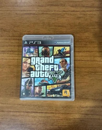 ? GTA V PS3 Original + Manual | Mídia Física | Ótimo Estado