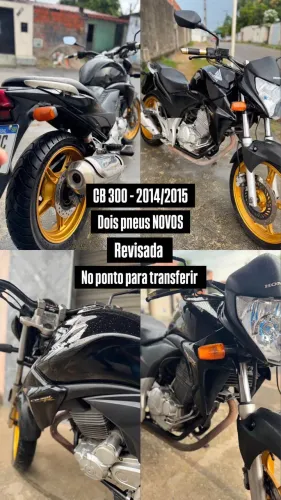 CB 300 2014/2015 NOVO PNEUS!!