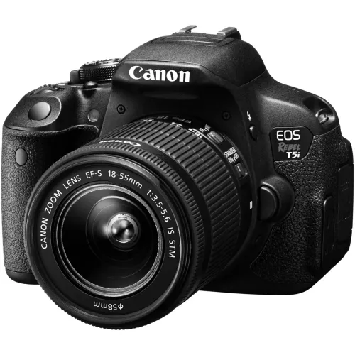 Canon EOS Rebel T5i + Lente 18-55mm + 2 Baterias