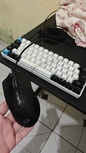 TECLADO RGB 60% E MOUSE RGB REDRAGON