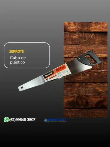 SERROTE 22 COM CABO DE PLASTICO