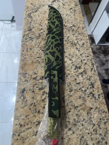 Facão de inox.(personalizado)