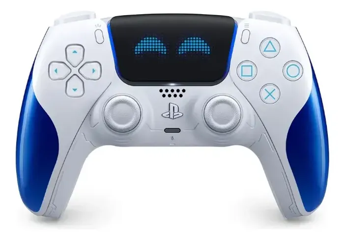Controlador sem fio Dualsense Astro Bot Joyful Limited E Ps5 branco/azul