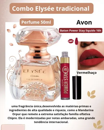 Combo Elysée Eau de Parfum feminino 